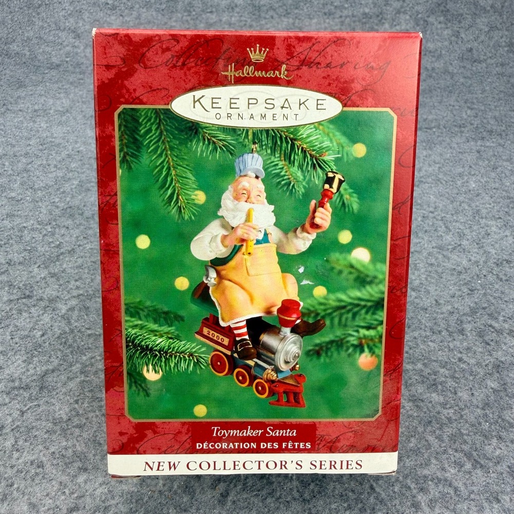 Hallmark Keepsake Toymaker Santa Ornament 1st in Series 2000 QX6751
